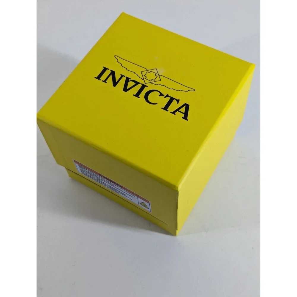 Invicta Pro Diver 50896 Mens Watch 42mm Sprite Starry Green Yellow Bezel Steel